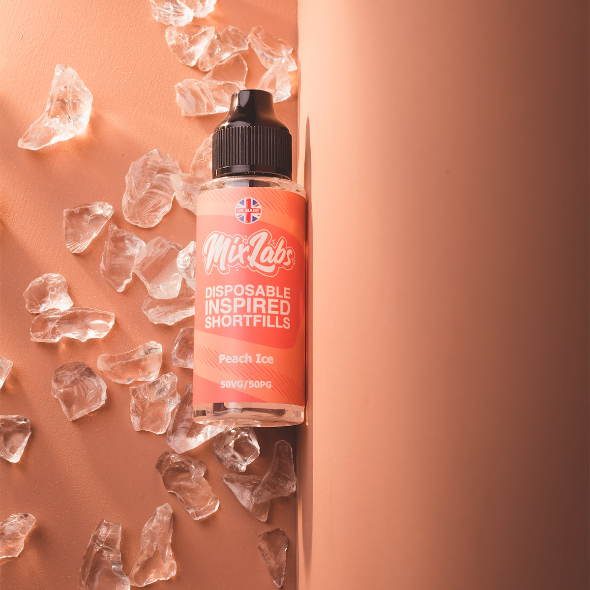 Disposable Inspired Shortfills - Peach Ice 100ml