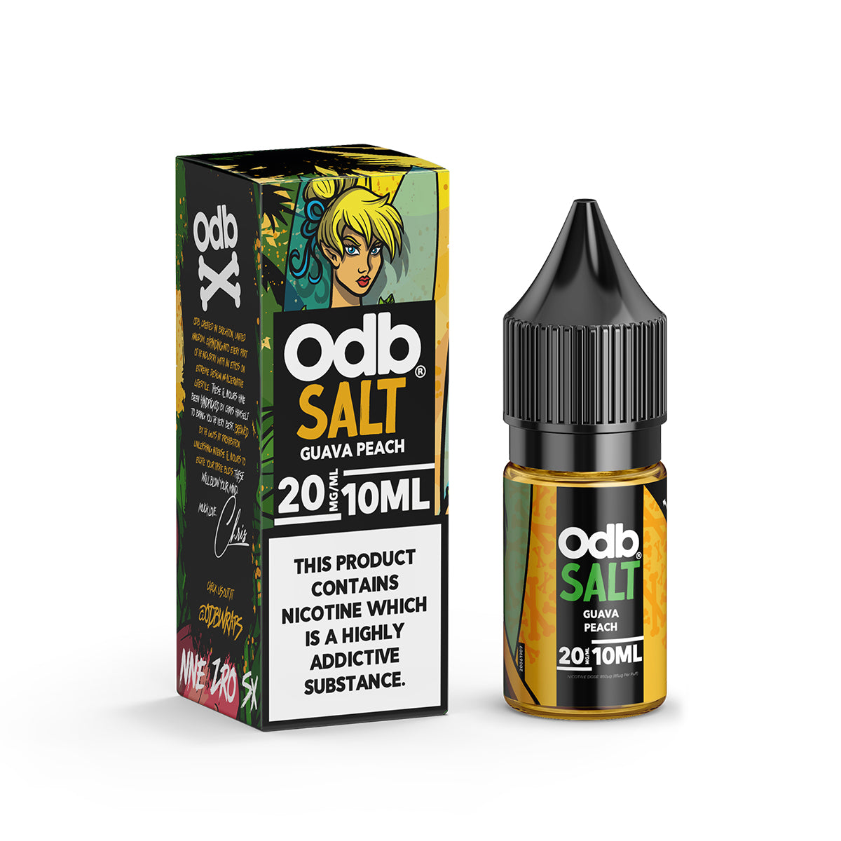 ODB Juice - Guava Peach Nic Salt