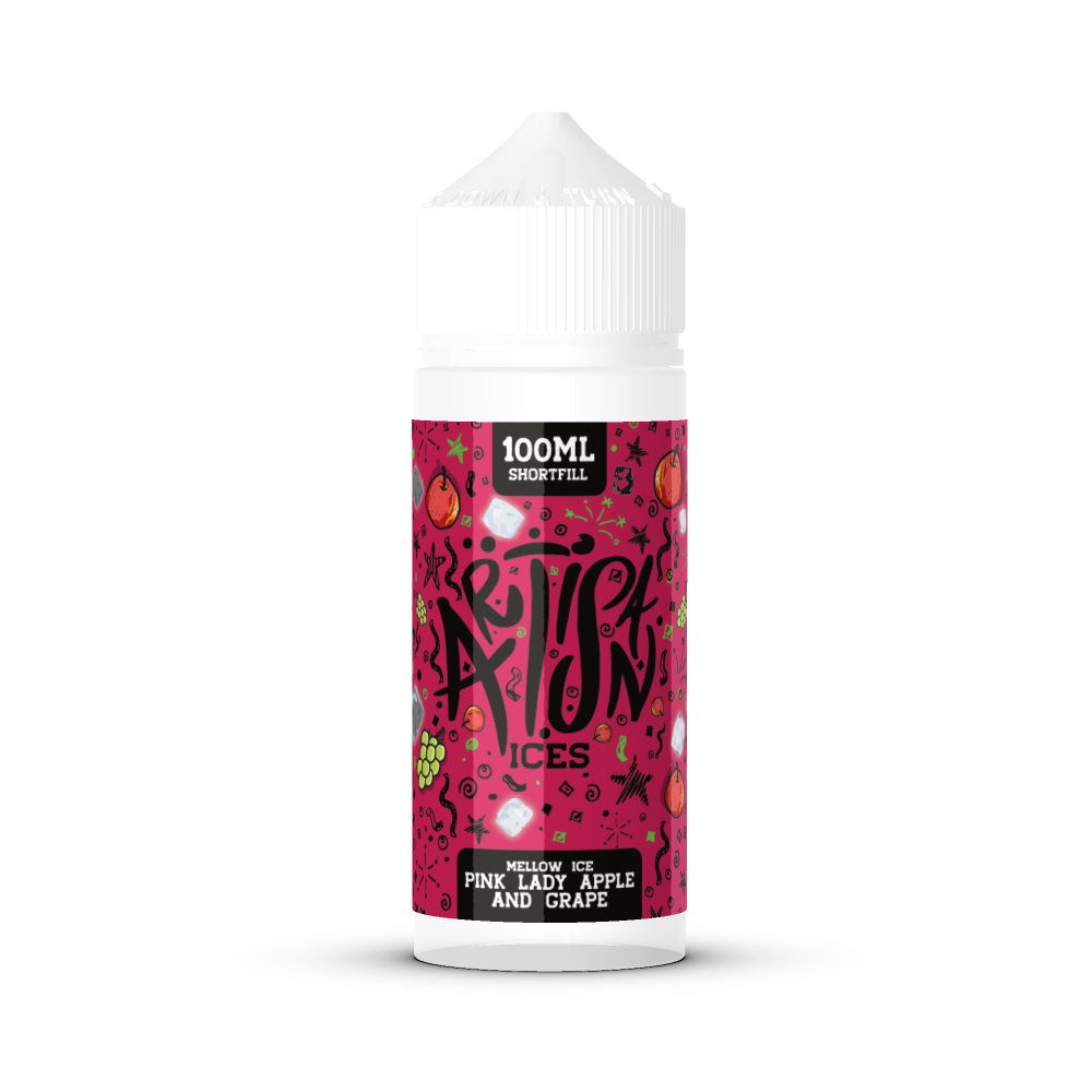 Artisan Ices - Mellow Ice Apple & Grape 100ml