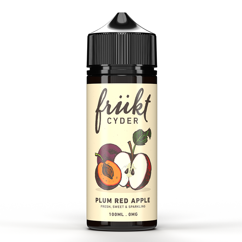 Frukt Cyder - Plum Red Apple 100ml