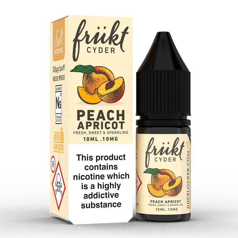 Frukt Cyder - Peach Apricot Nic Salt 10ml