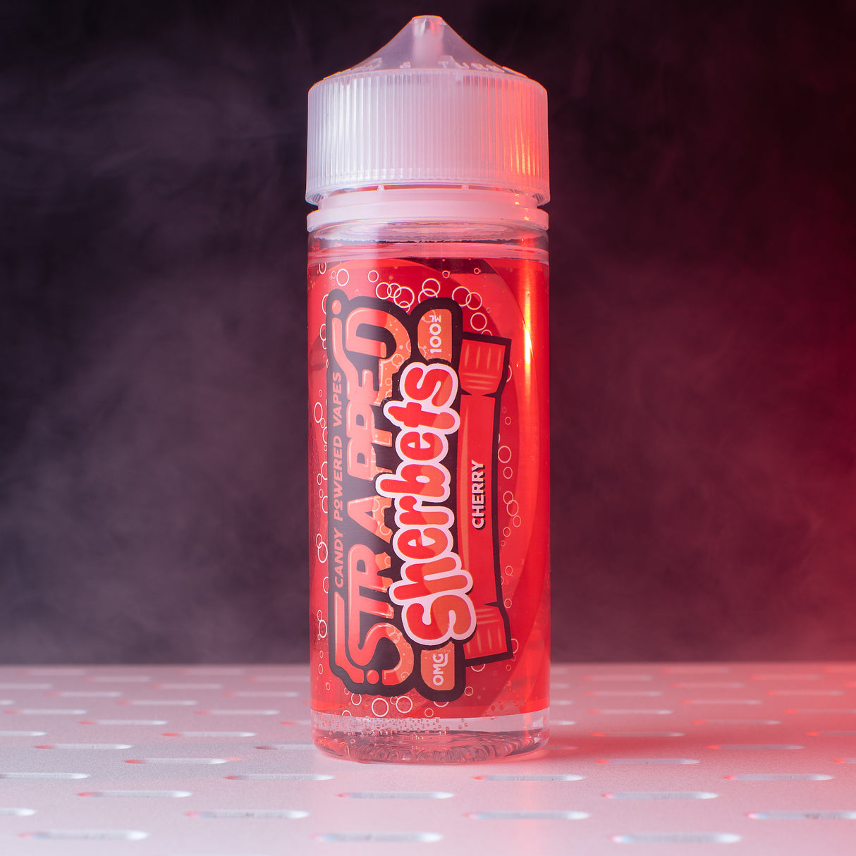 Strapped Sherbets - Cherry 100ml