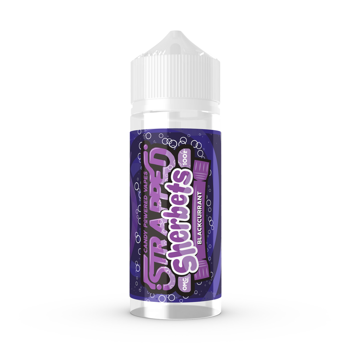 Strapped Sherbets - Blackcurrant 100ml