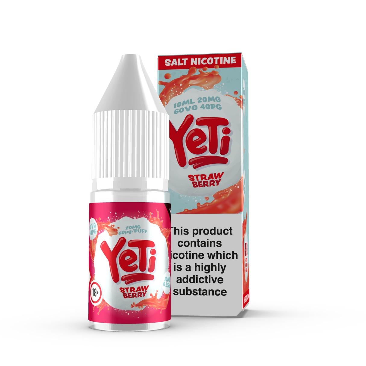 YeTi - Strawberry Nic Salt 10ml