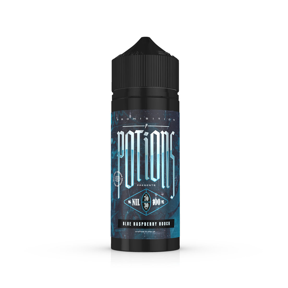 Prohibition Potions - Blue Raspberry Hooch 100ml